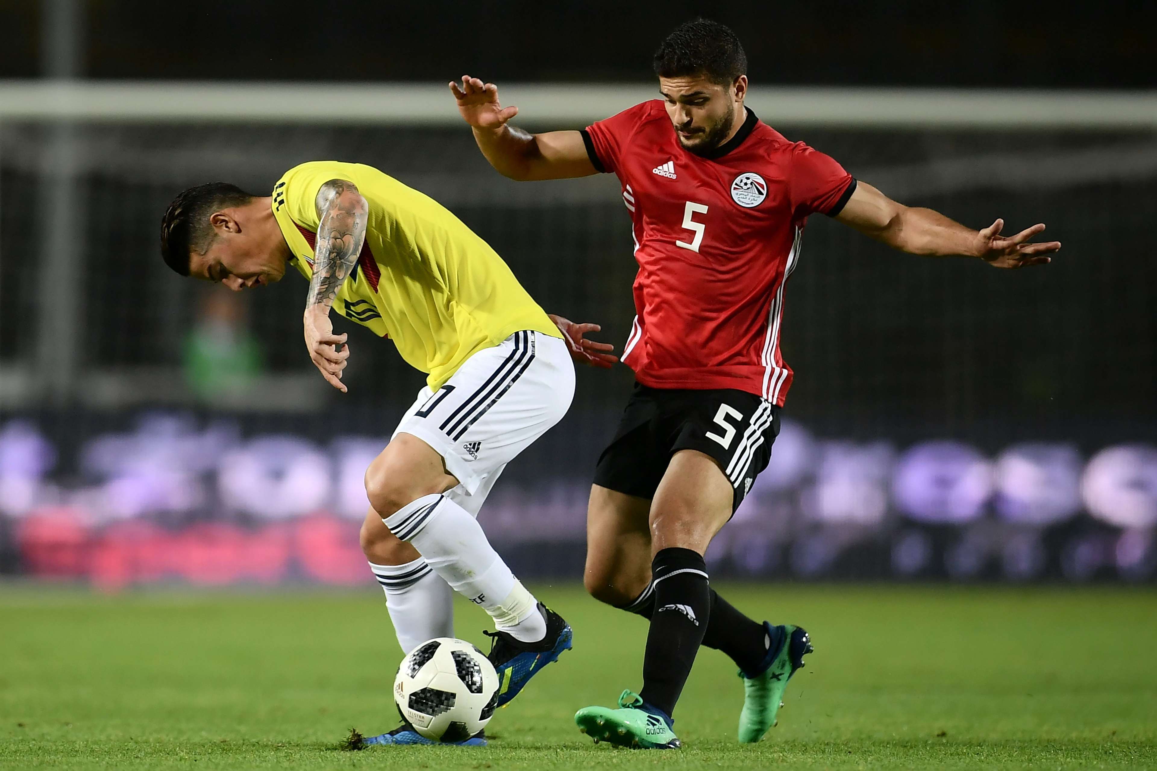 James Rodríguez Colombia vs Egipto 2018