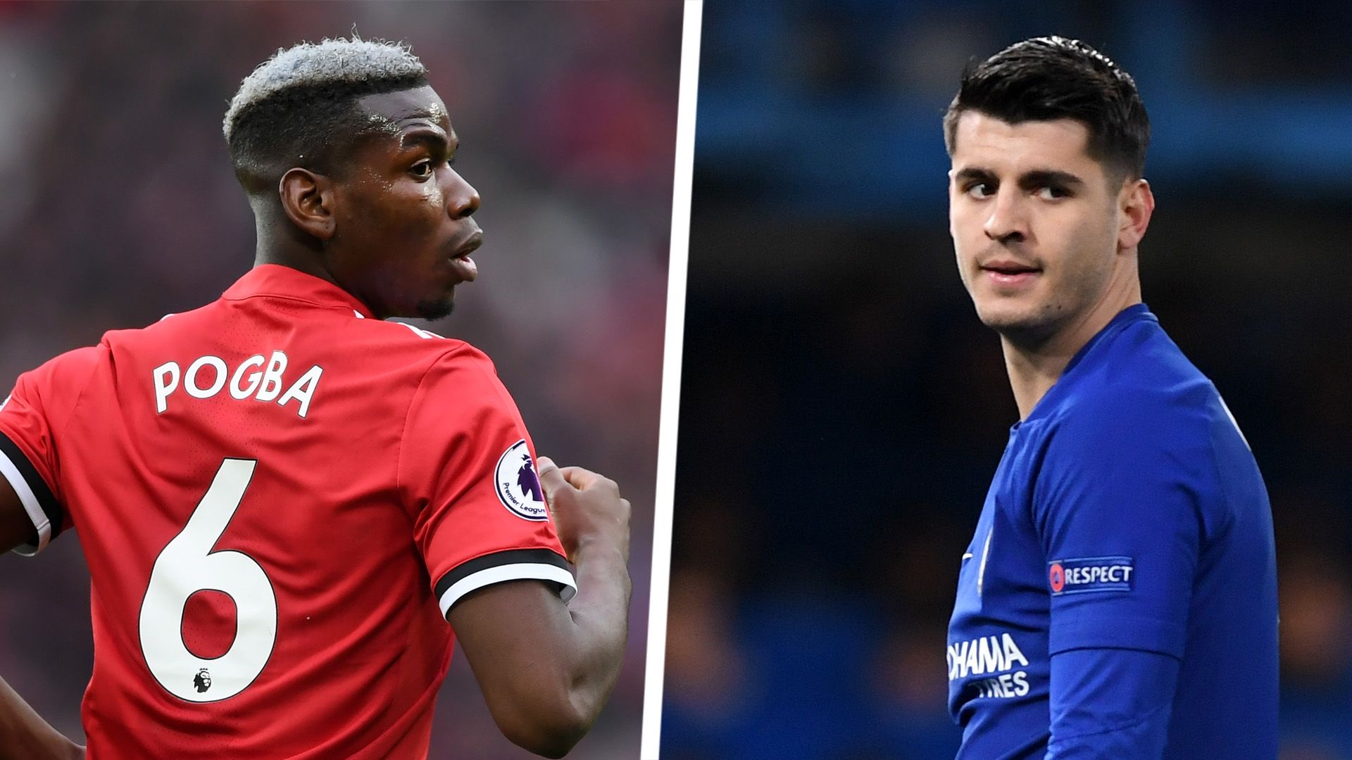 Paul Pogba Alvaro Morata