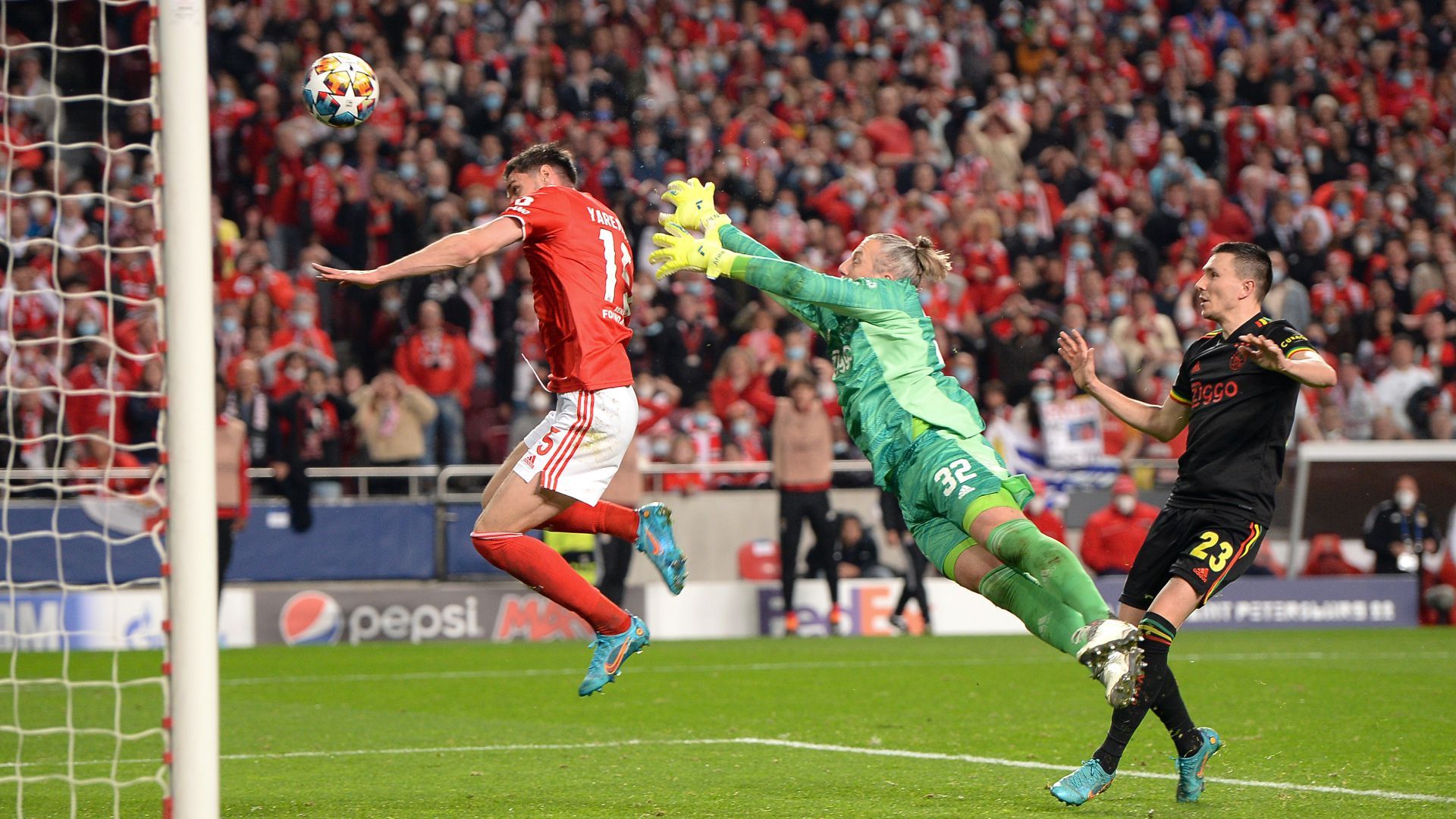 Roman Yaremchuk Benfica Ajax Champions League