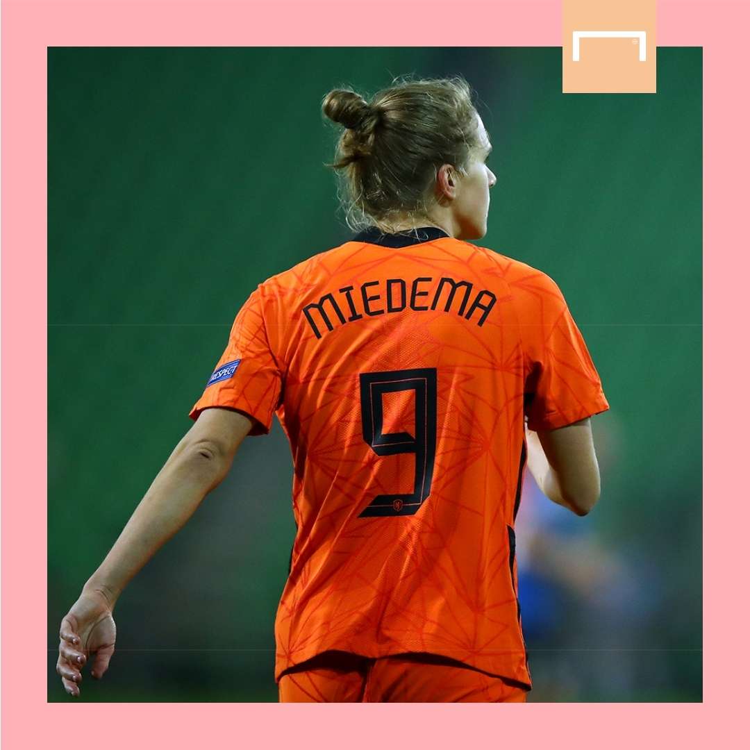 Vivianne Miedema Netherlands Women 1:1 PS gfx 2020