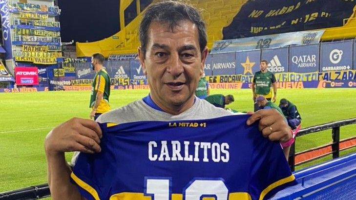 Carlos veterano Malvinas Carlos Tevez Malvinas Boca Juniors Defensa y Justicia Copa de la Liga Profesional 03042021