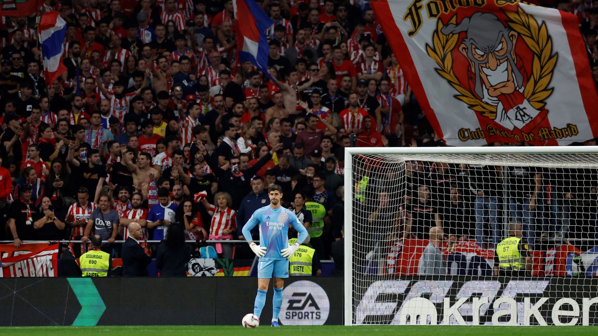 Thibaut Courtois Real Madrid Atletico 2024-25