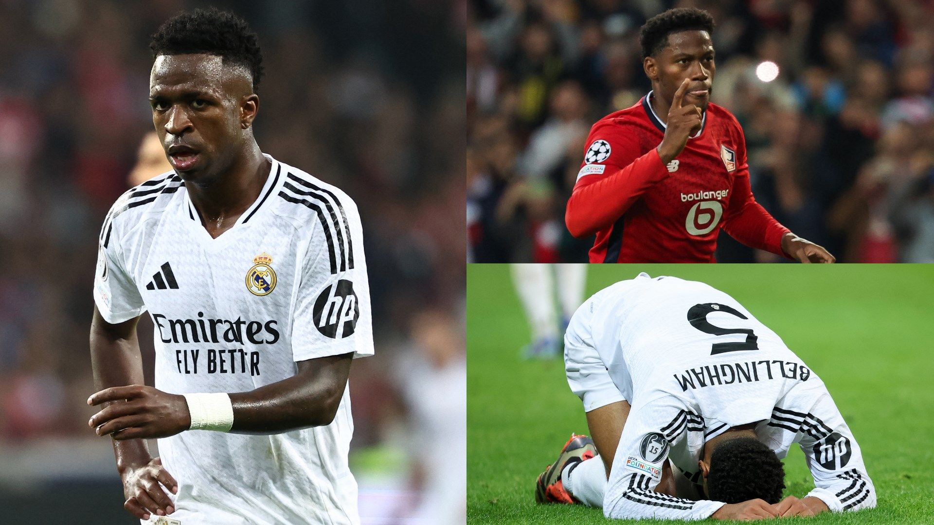 Real Madrid vs Lille player ratings: Where’s the Champions League magic?! Jude Bellingham and Vinicius Jr fail as Whites suffer a shock defeat