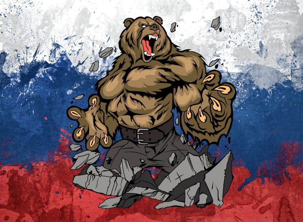 Gấu Nga Russian Bear