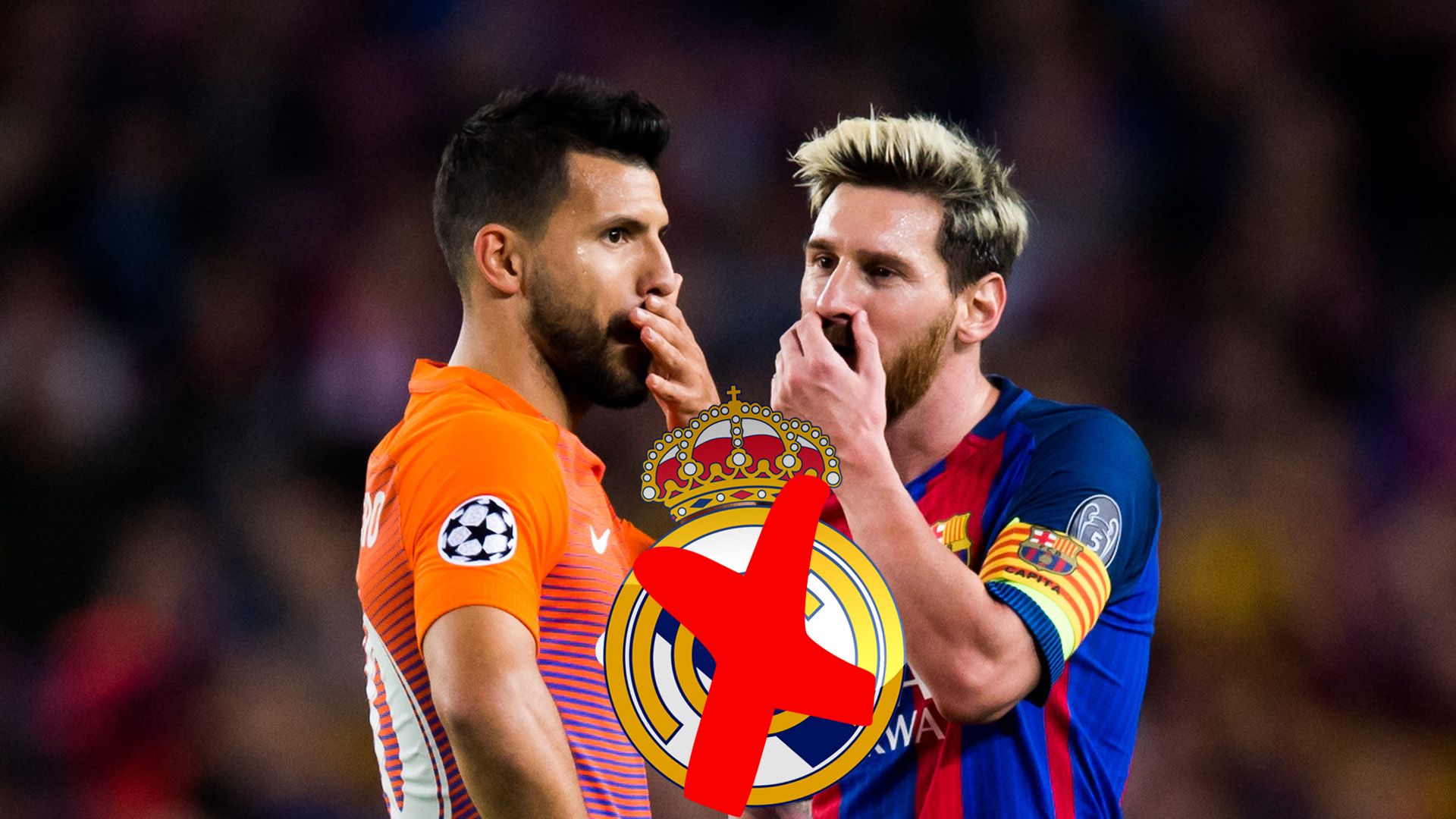 Messi Aguero composite