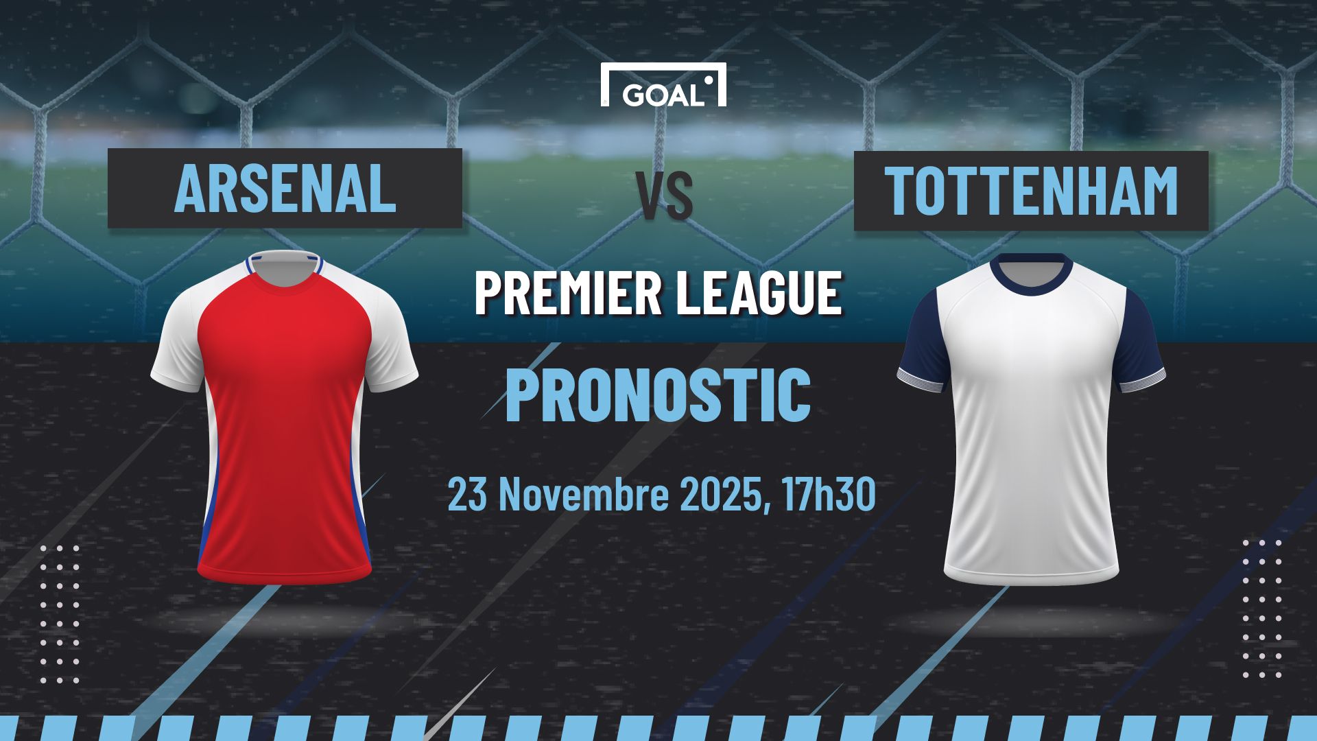 Pronostic Arsenal vs Tottenham