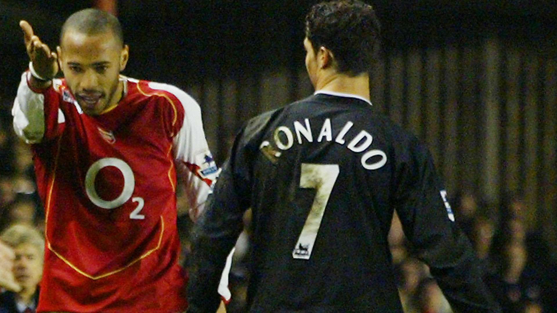 Arsenal Manchester United 2005 Henry Ronaldo
