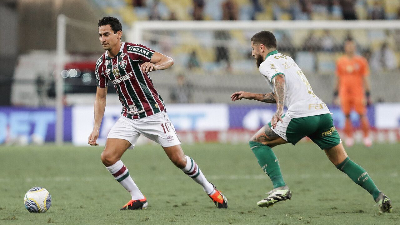 Paulo Henrique Ganso e Zé Rafael, Palmeiras x Fluminense, Brasileirão 2024