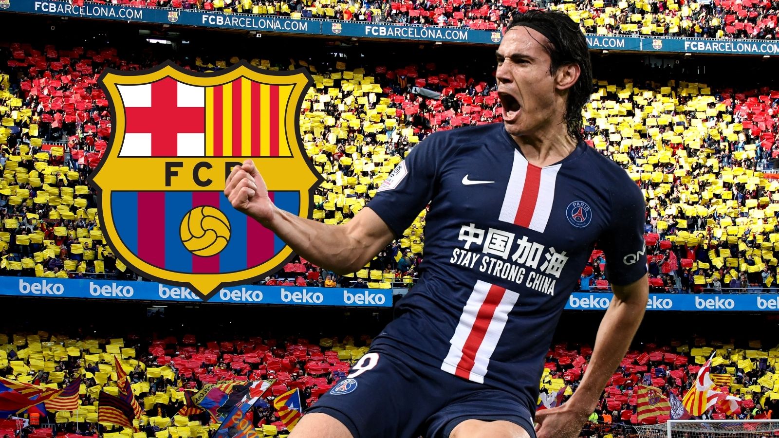 Cavani Barcelona