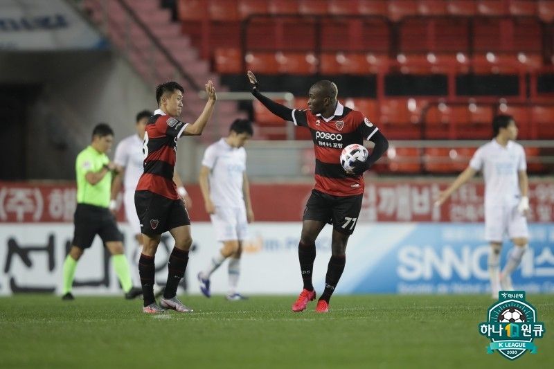 포항 팔라시오스 득점