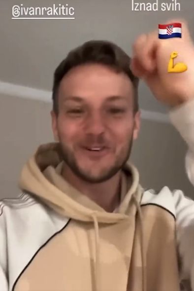 Ivan Rakitic Croatia Belgium