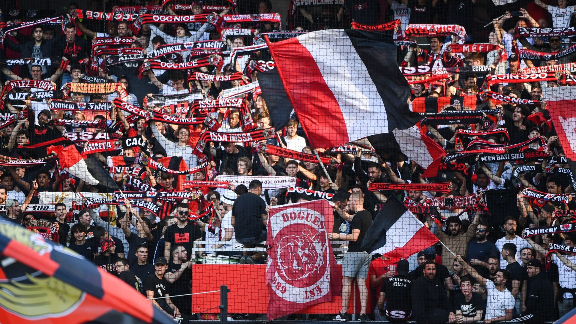 Nice fans Ligue 1