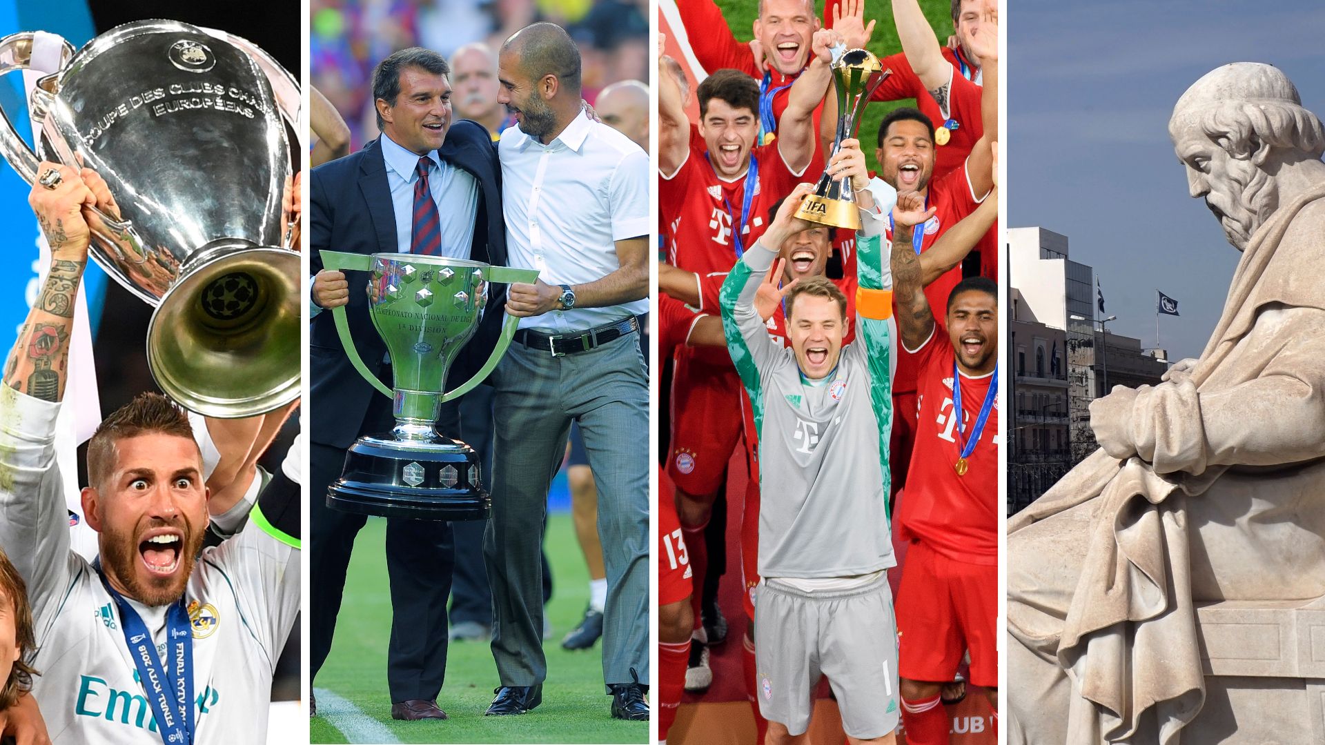 Ramos, Guardiola, Bayern Munchen, Plato, web-four-way-split