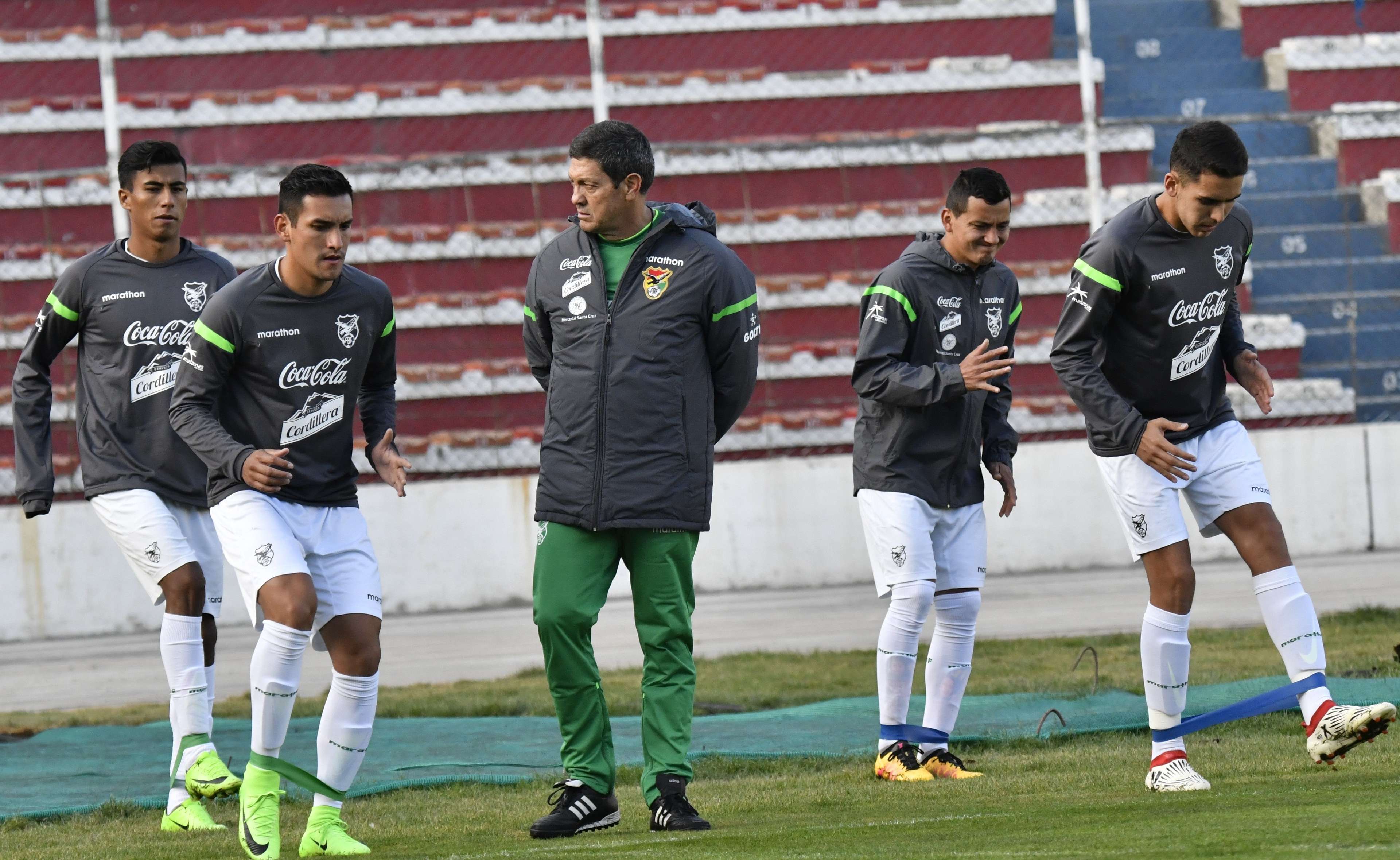 Práctica selección Bolivia
