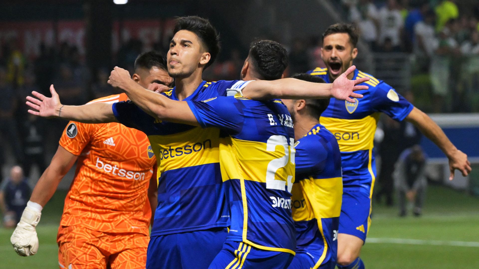 Pol Fernandez Boca Palmeiras Copa Libertadores 05102023