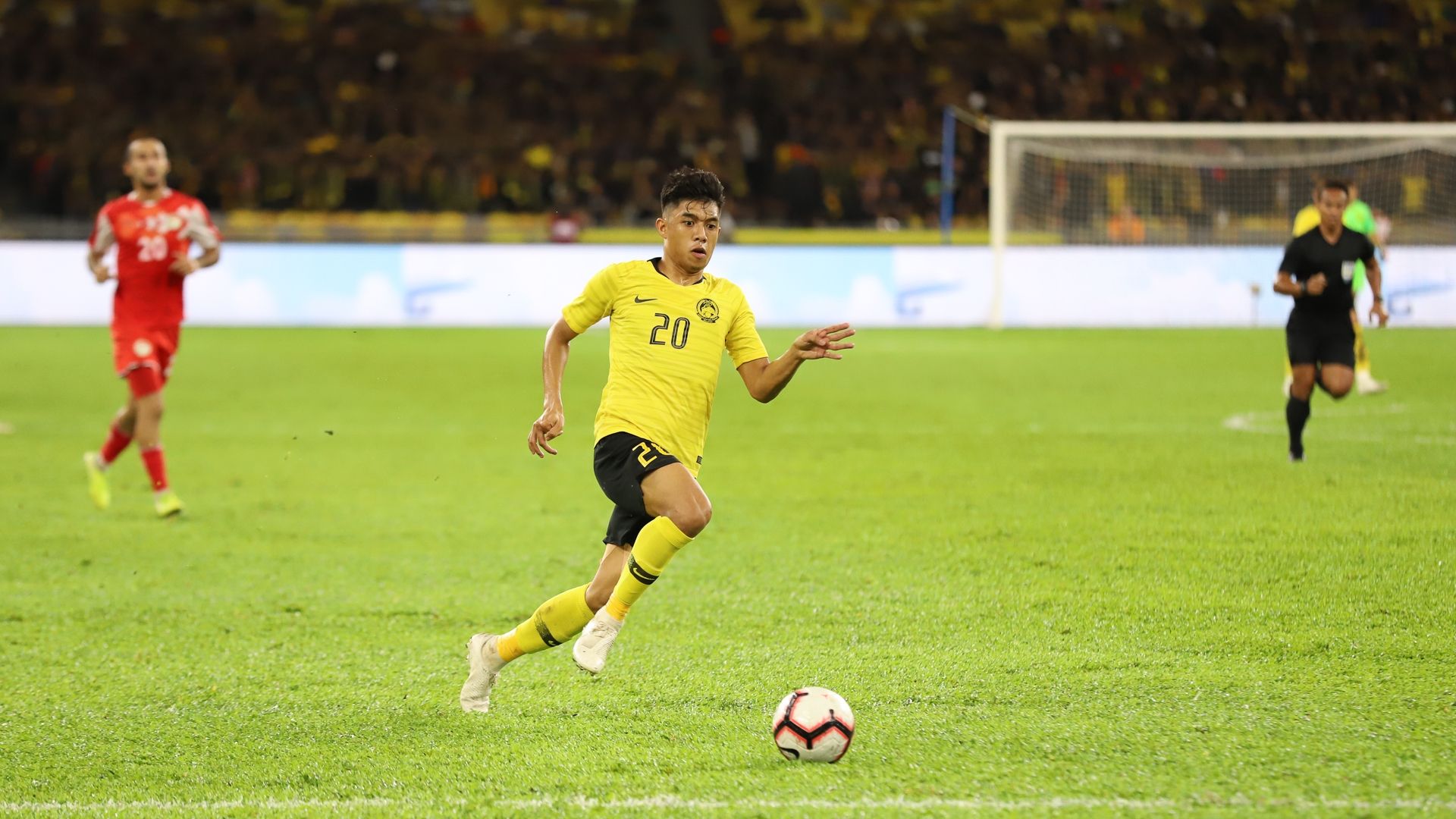 Syafiq Ahmad, Malaysia v Tajikistan, International Friendly, 9 Nov 2019