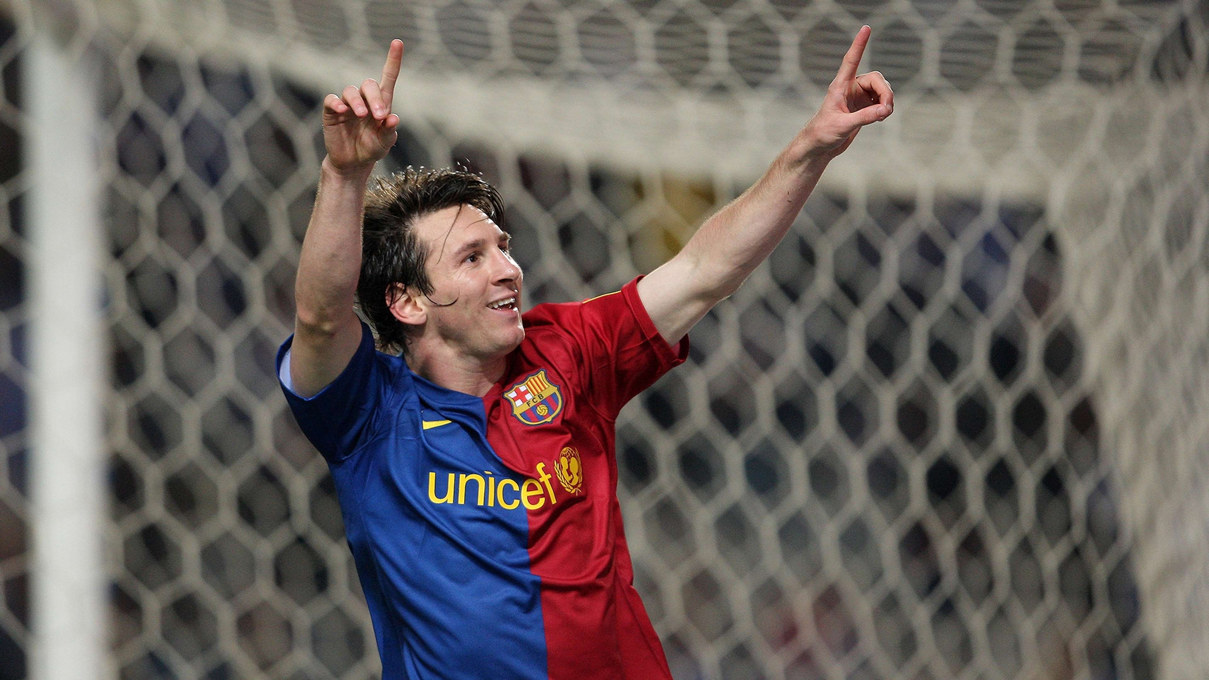 Lionel Messi Barcelona Espanyol 2008