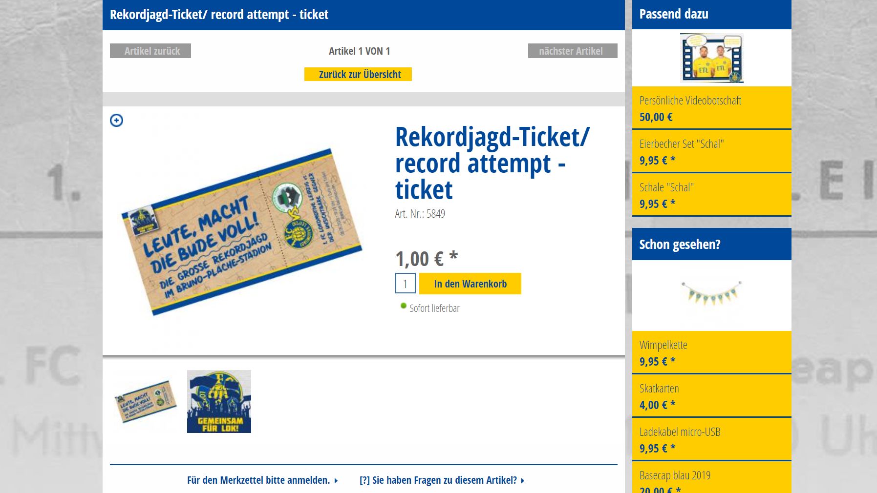 Lokomotive Leipzig sells 125,000 tickets to ‘virtual game’