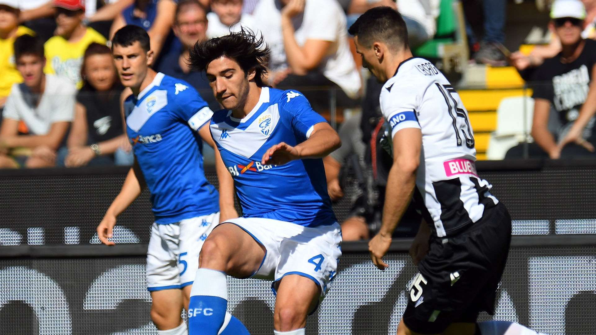 Kevin Lasagna Sandro Tonali Udinese Brescia