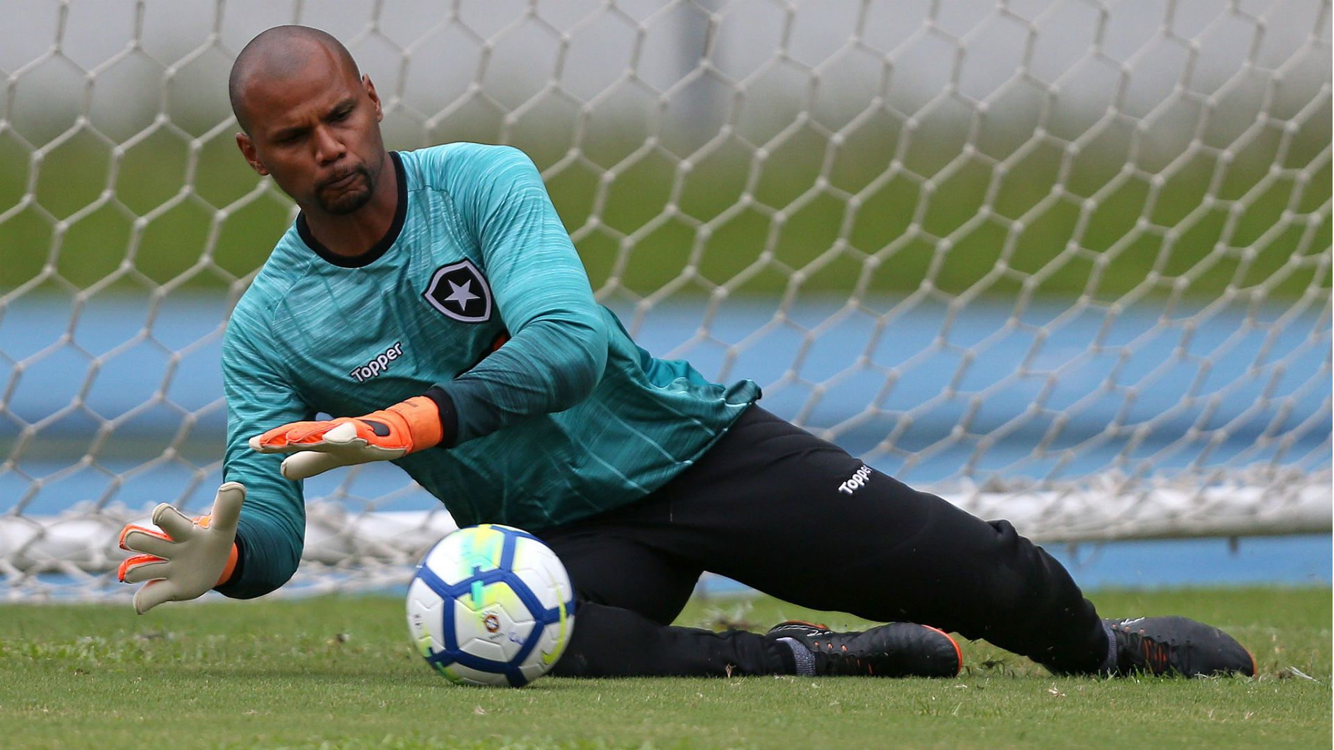 Jefferson Botafogo treino 18 04 2018