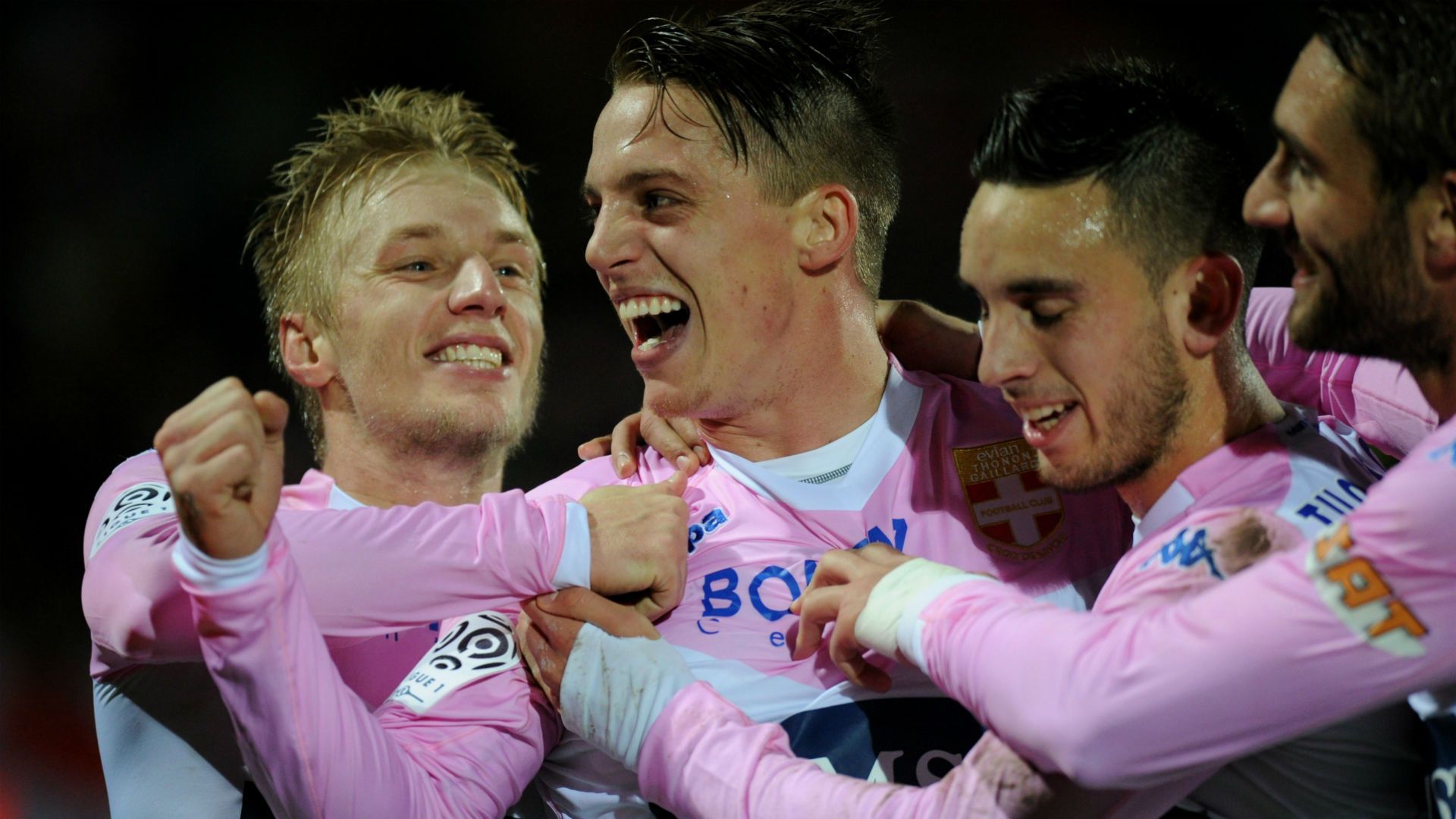 Nickie Bille Nielsen Daniel Wass Evian Guingamp Ligue 1 30112014