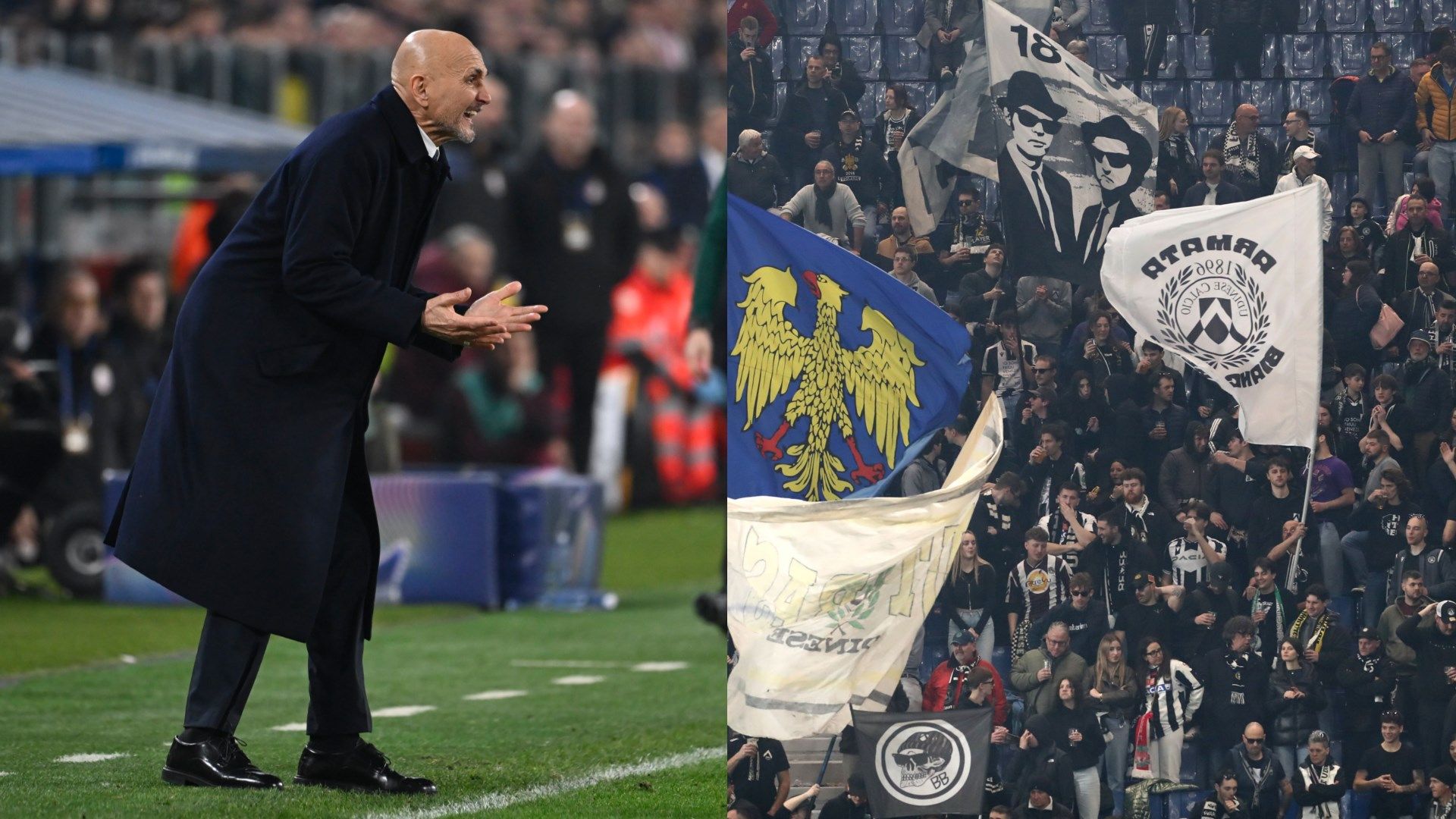 Spalletti tifosi Udinese