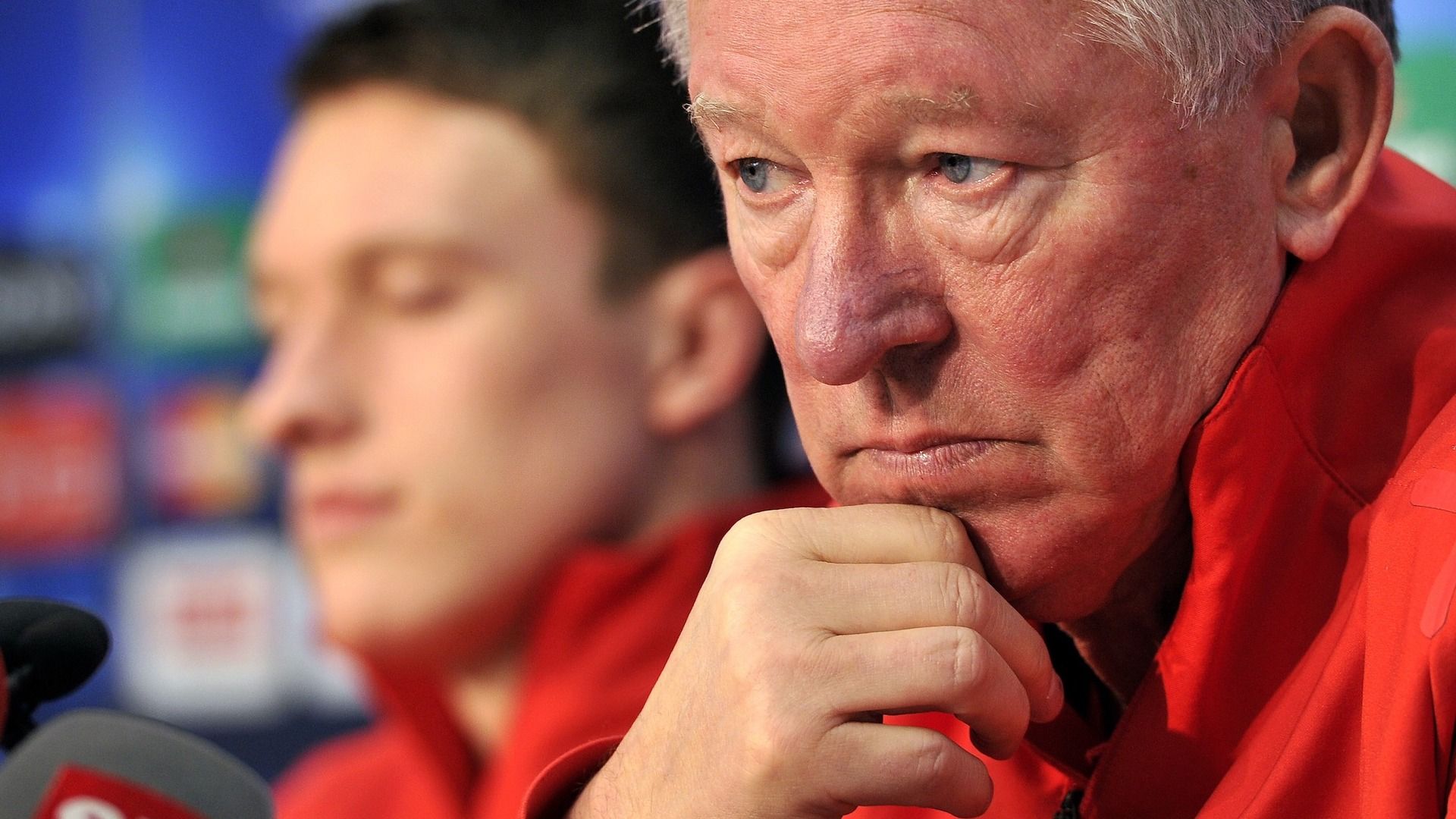 Phil Jones & Sir Alex Ferguson