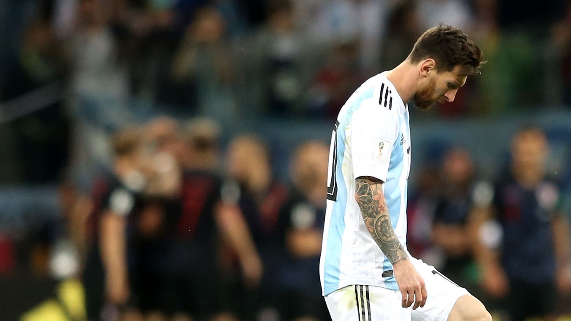 Lionel Messi Argentina Croatia World Cup 2018