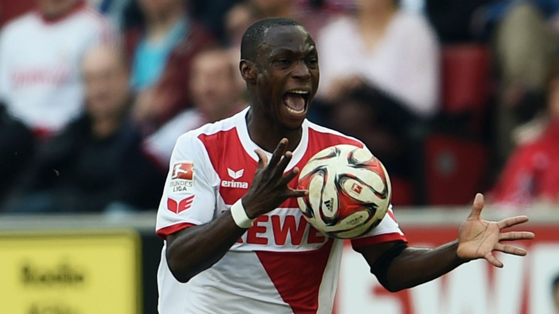 ANTHONY UJAH COLOGNE GERMAN BUNDESLIGA 08032015