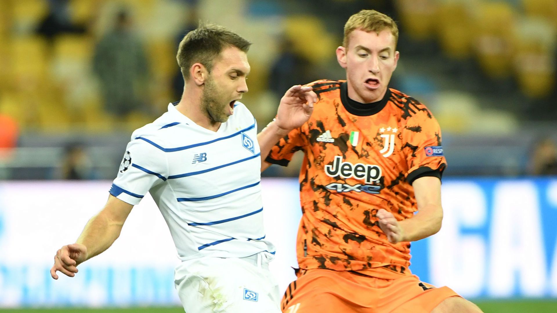 Kulusevski Dinamo Kiev Juventus Champions League