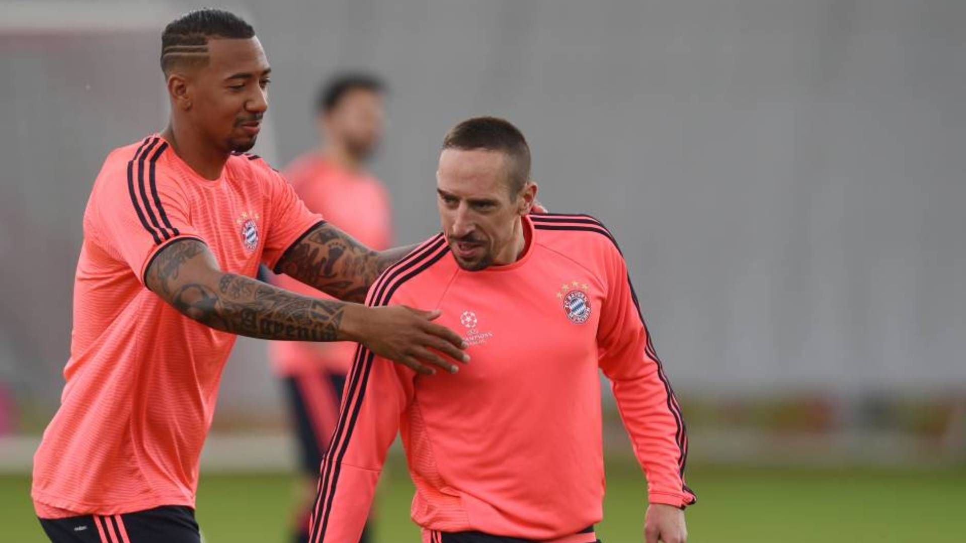 Franck Ribery Jerome Boateng FC Bayern München