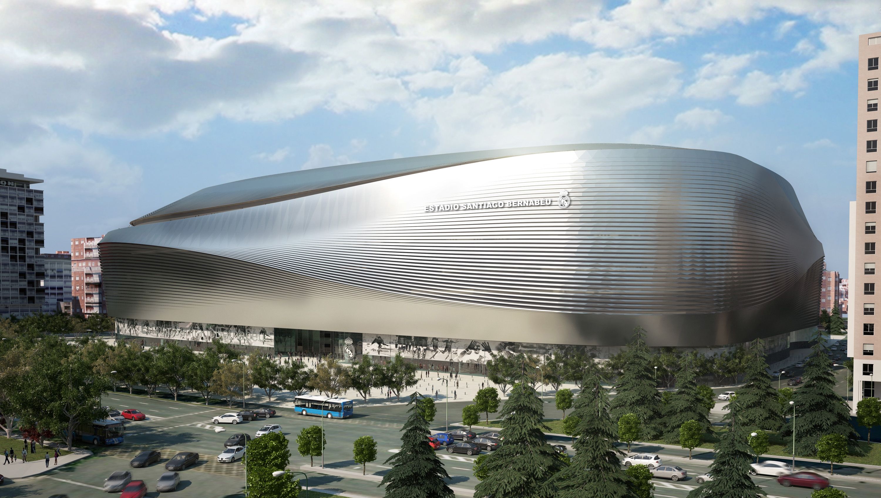 New Santiago Bernabeu model