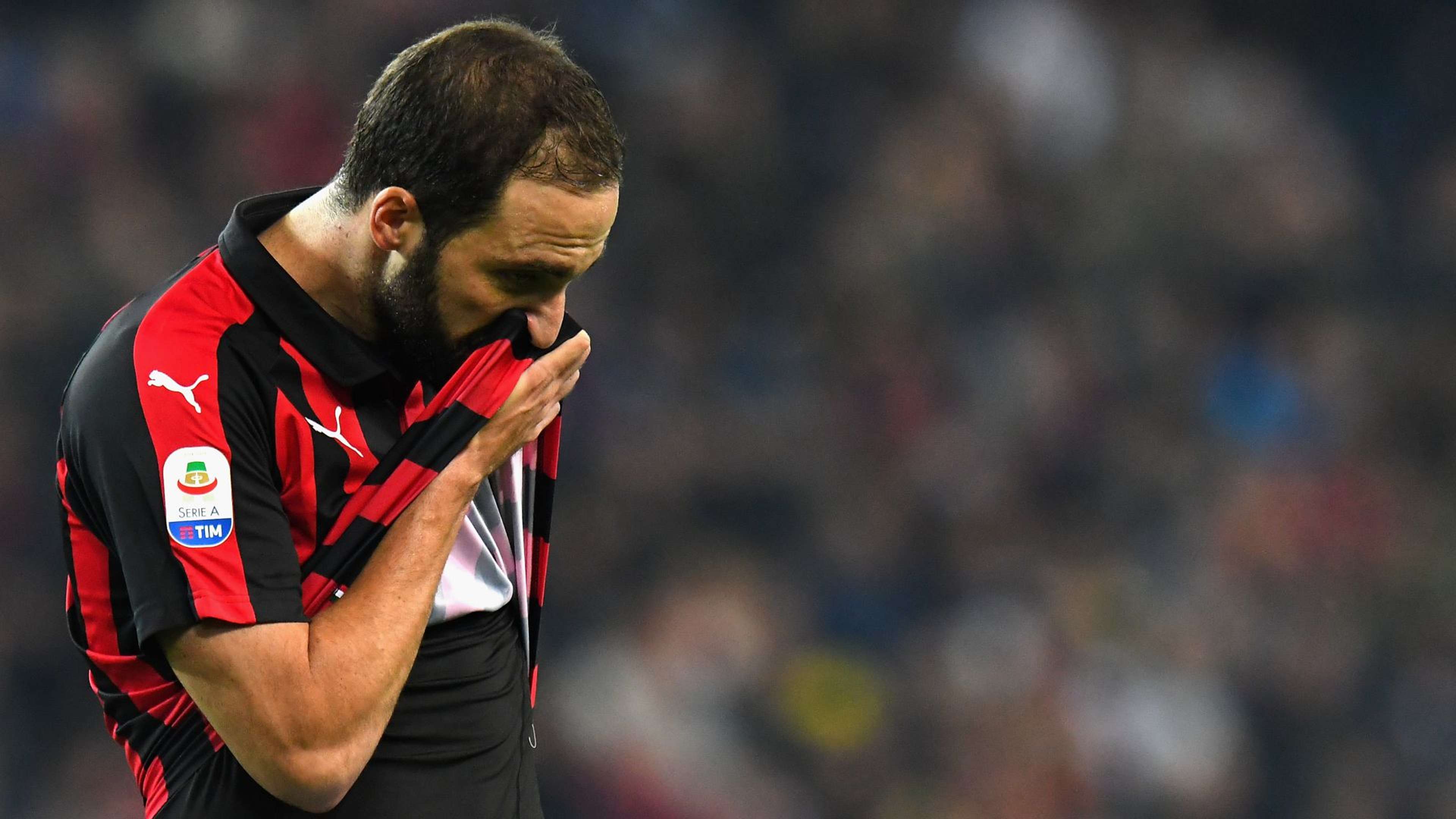 Gonzalo Higuain Udinese Milan Serie A