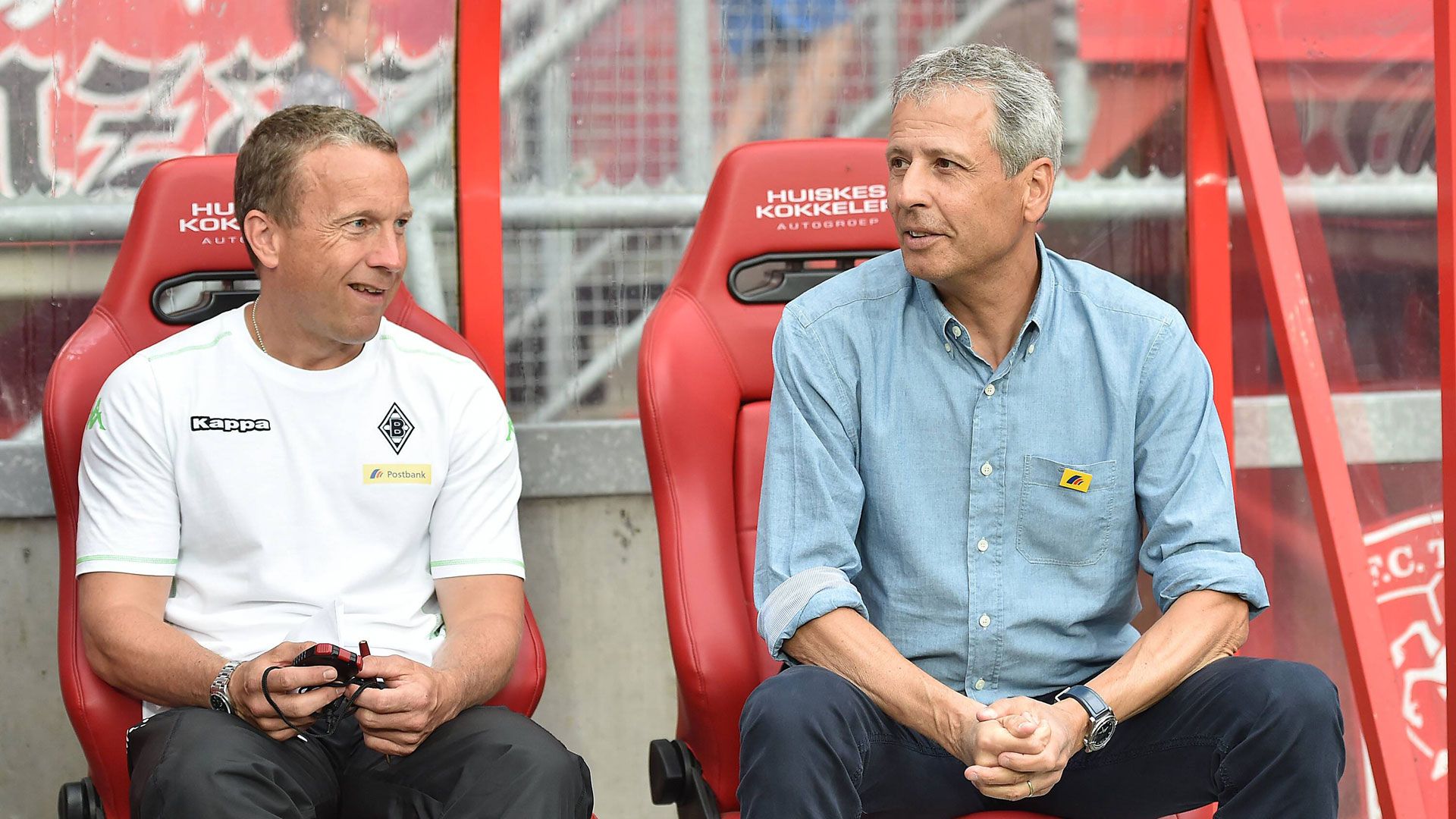 GER ONLY Frank Geideck Favre Lucien Borussia Mönchengladbach