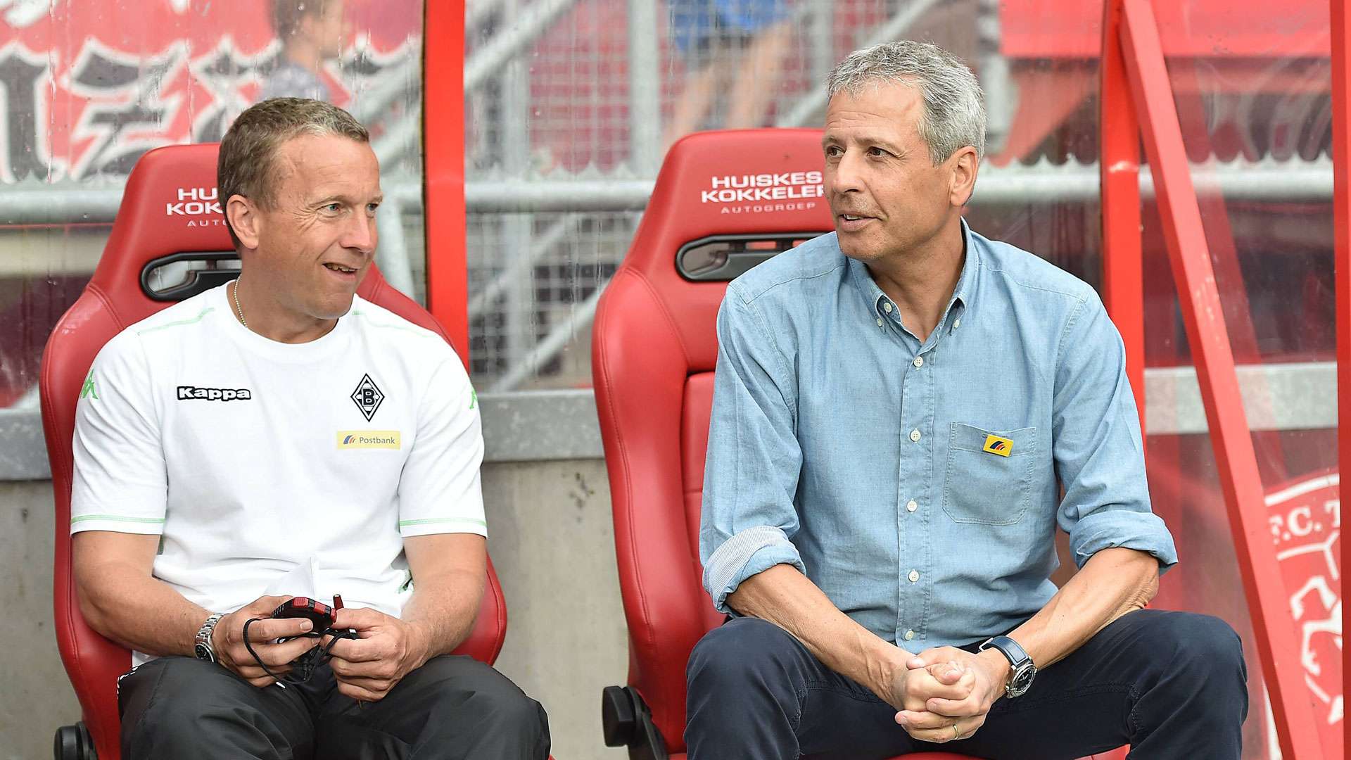 GER ONLY Frank Geideck Favre Lucien Borussia Mönchengladbach