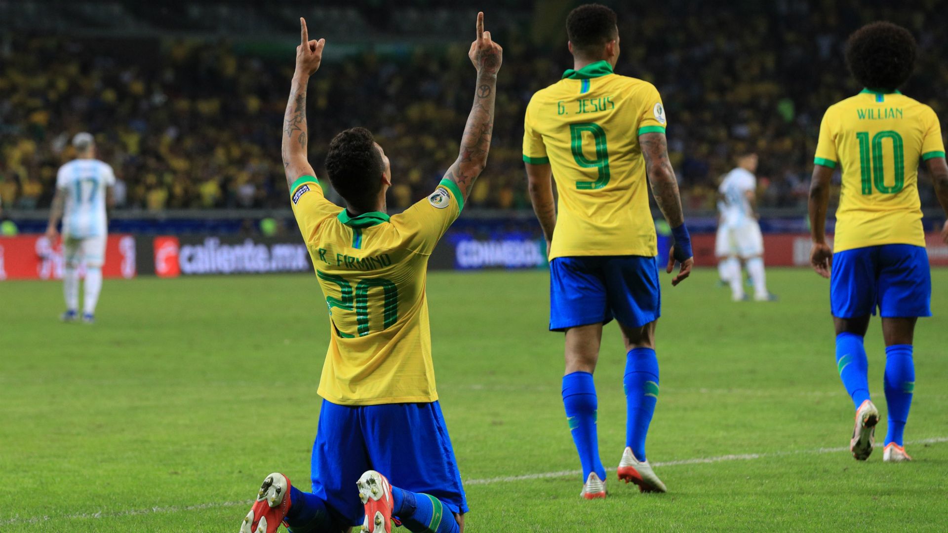 Firmino Brazil Argentina Copa America 02072019