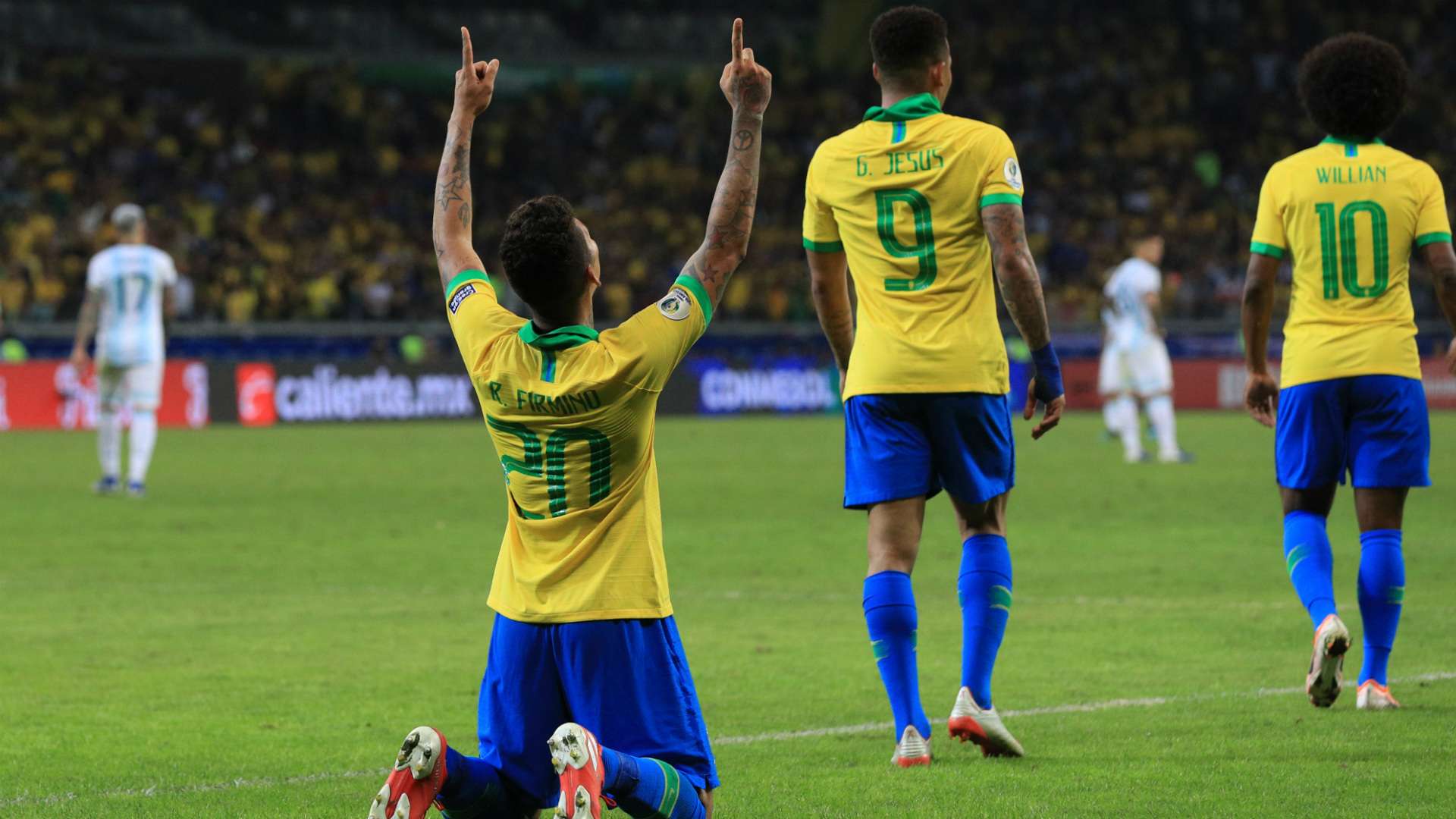 Firmino Brazil Argentina Copa America 02072019