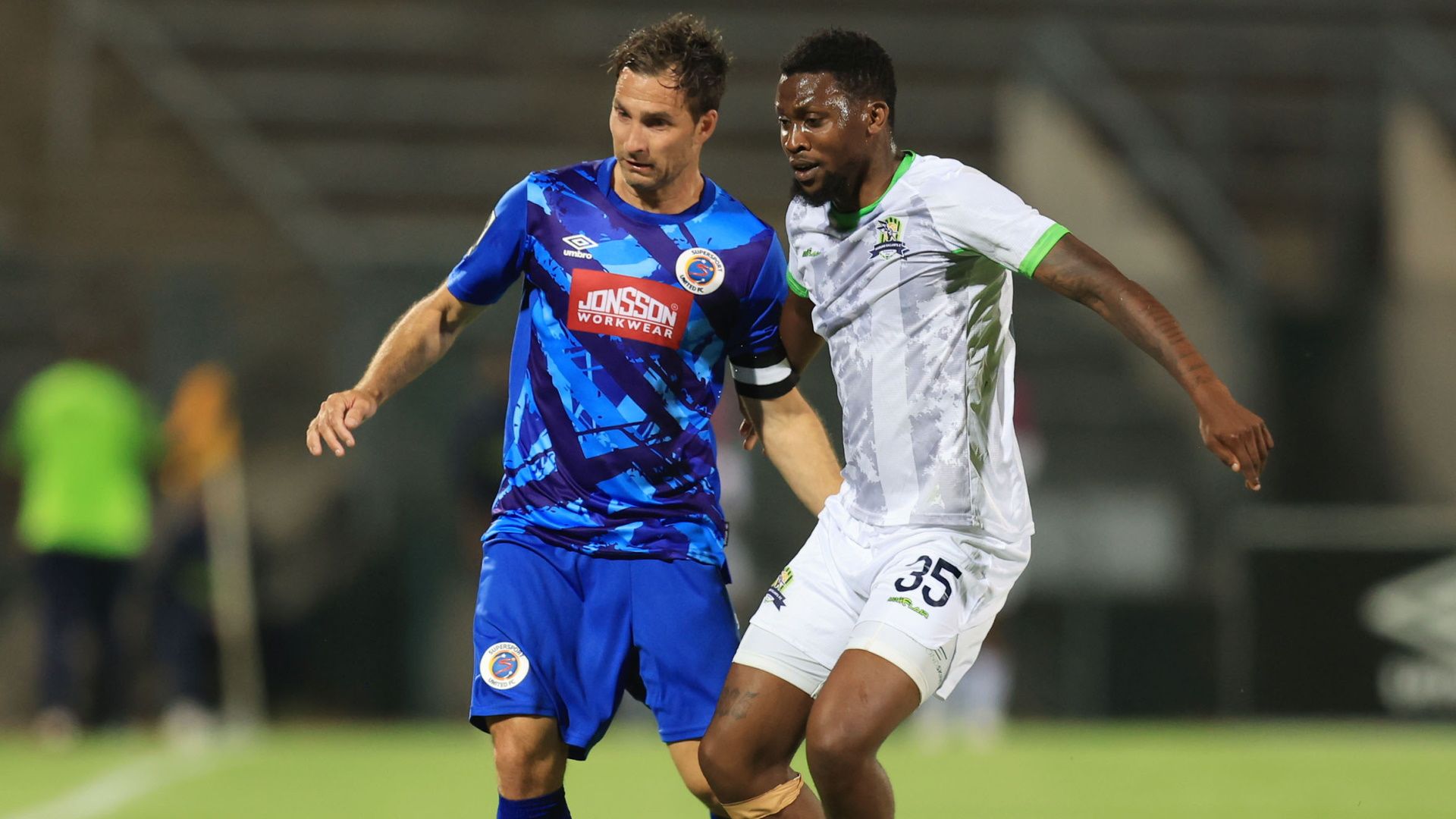 Bradley Grobler & Marvin Sikhosana, SuperSport United vs Marumo Gallants, November 2024