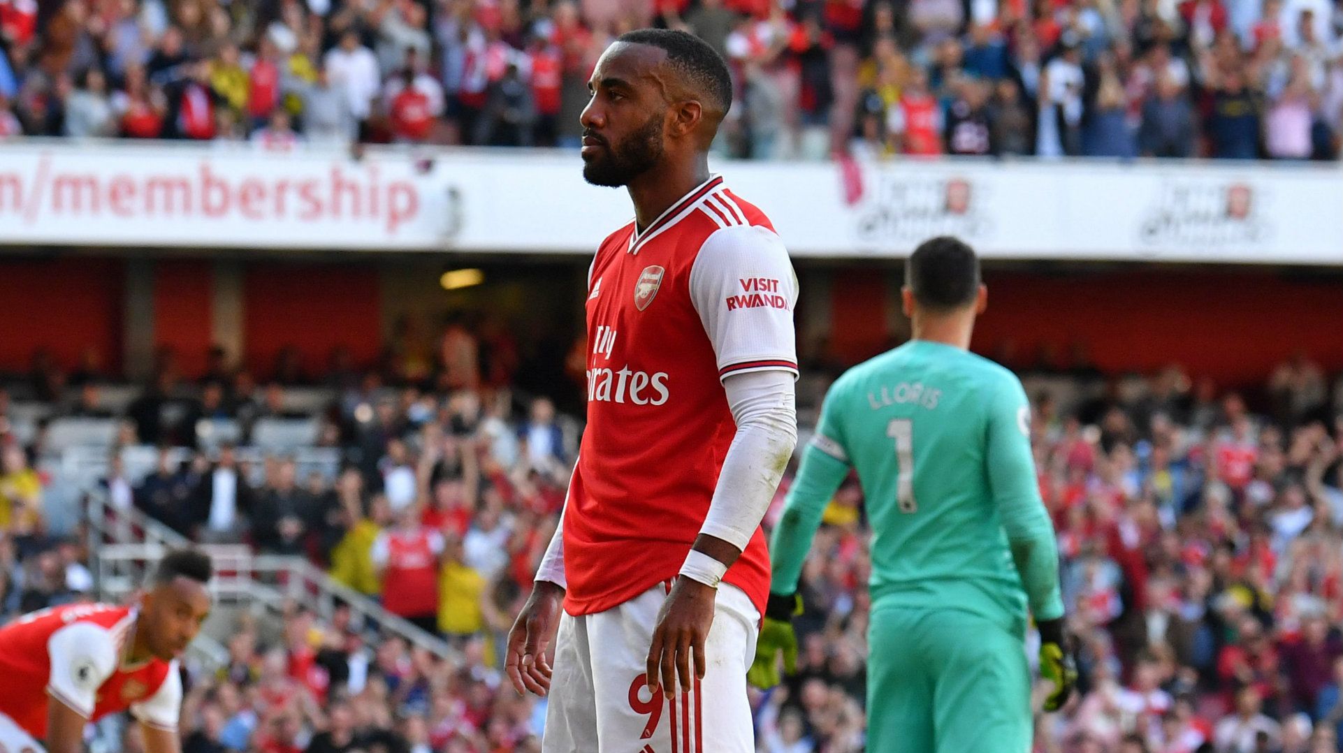 Alexandre Lacazette Arsenal vs Tottenham 2019-20
