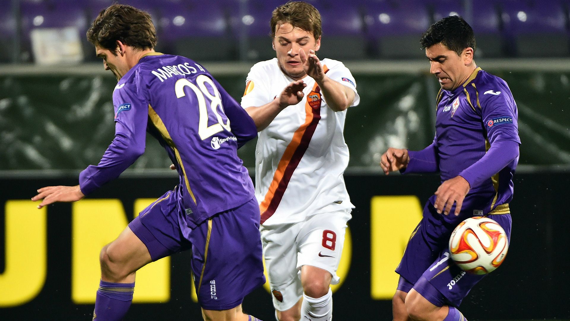 Adem Ljajic Marcos Alonso Fiorentina Roma