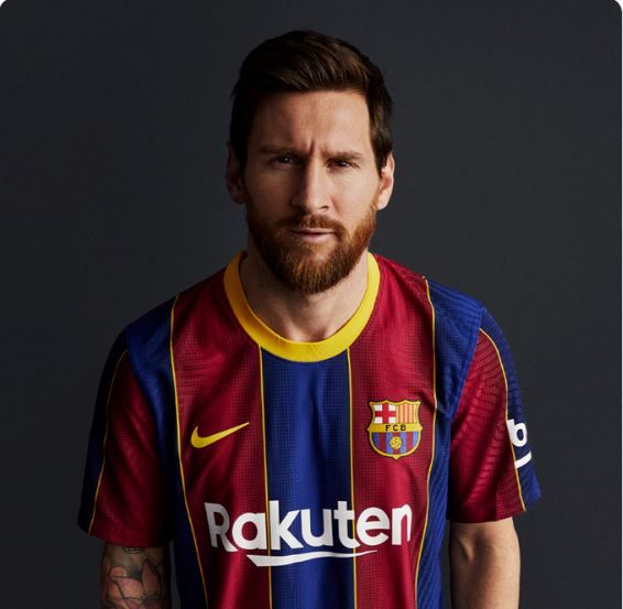 Messi new Barca Kit
