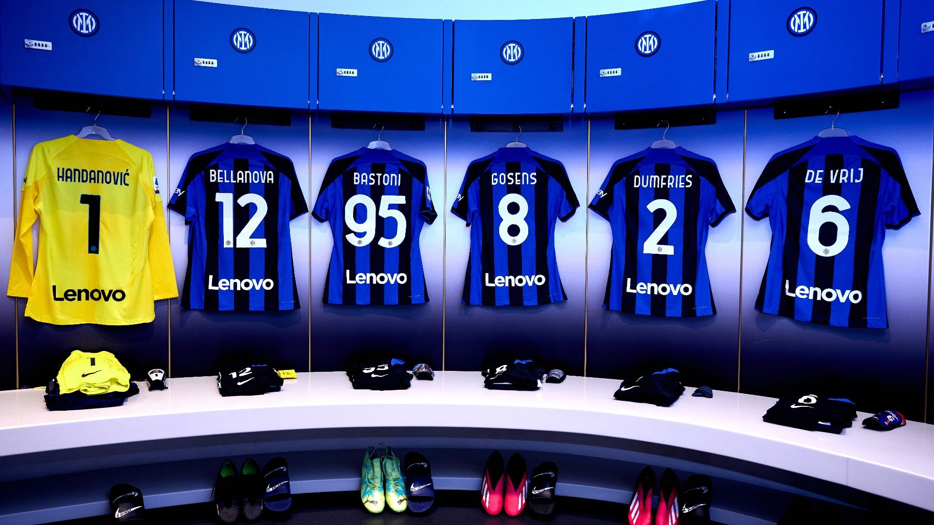 Spogliatoio Inter