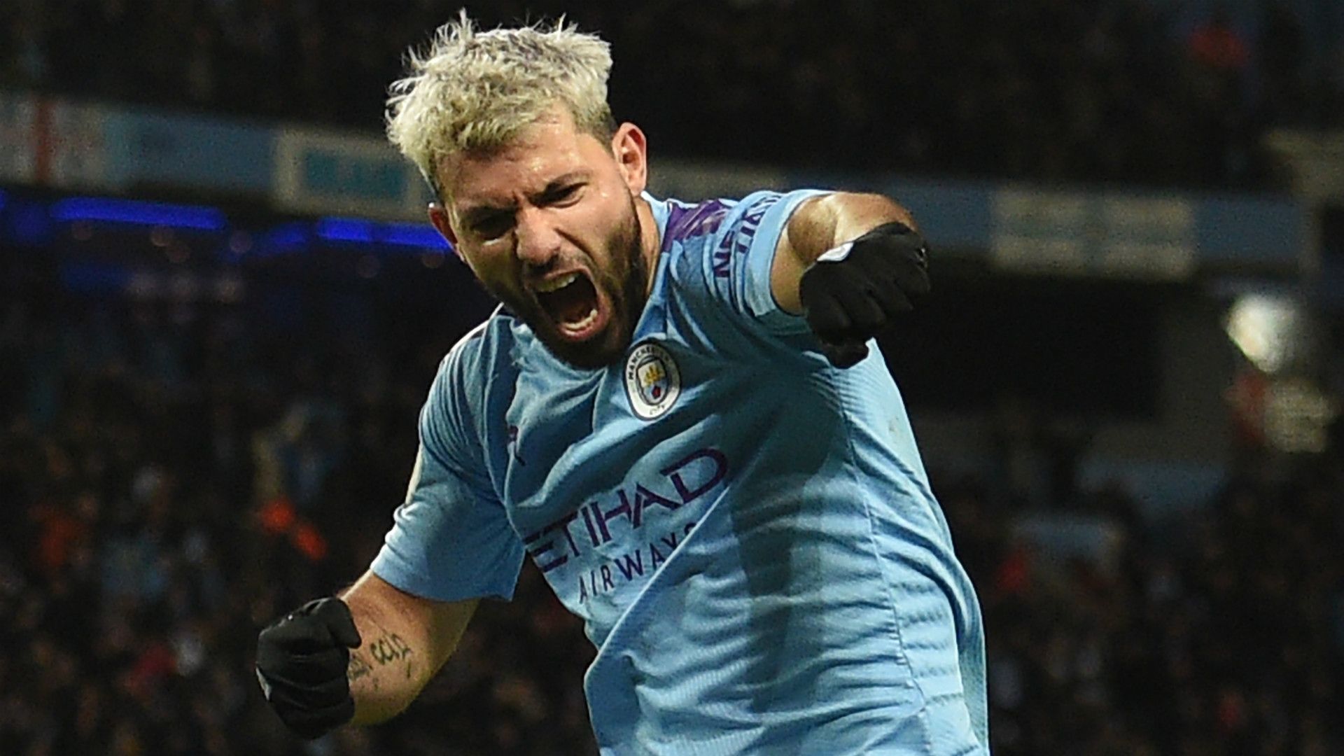 Sergio Aguero Manchester City 2019-20