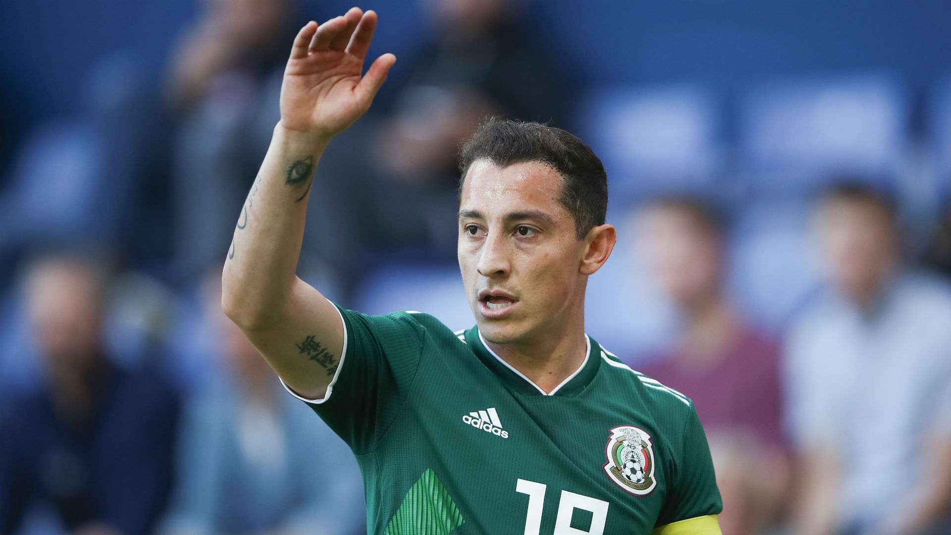Andres Guardado Mexico Denmark international friendly 2018