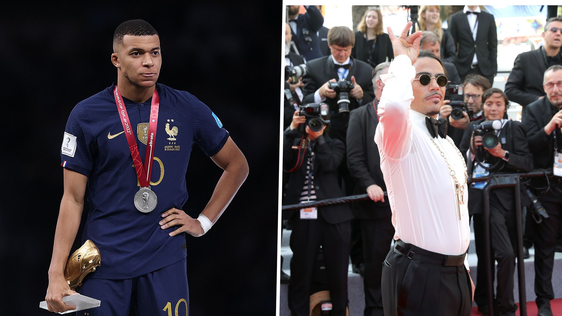 Kylian Mbapppe Salt Bae