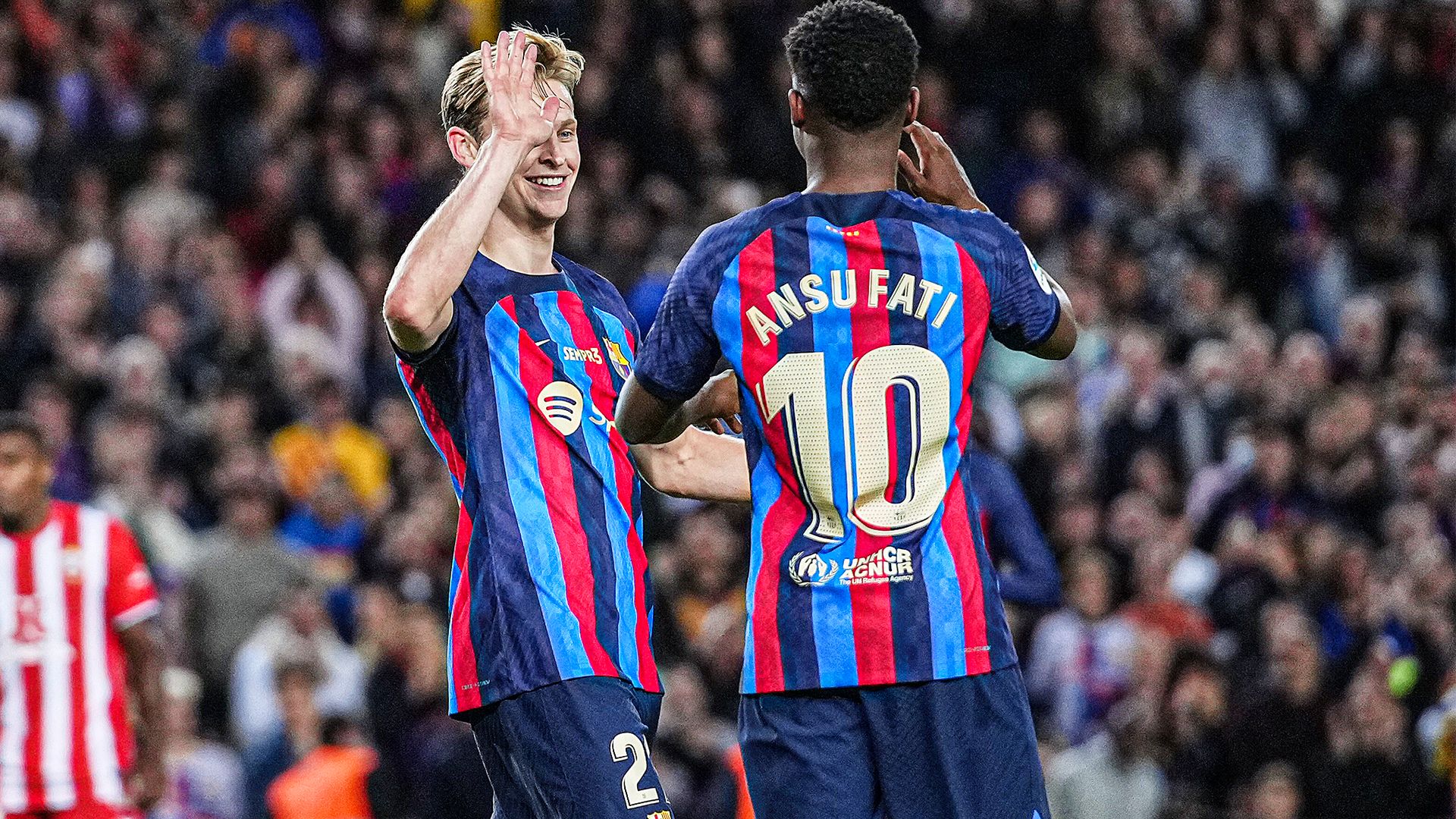 Frenkie de Jong Ansu Fati 2022-23