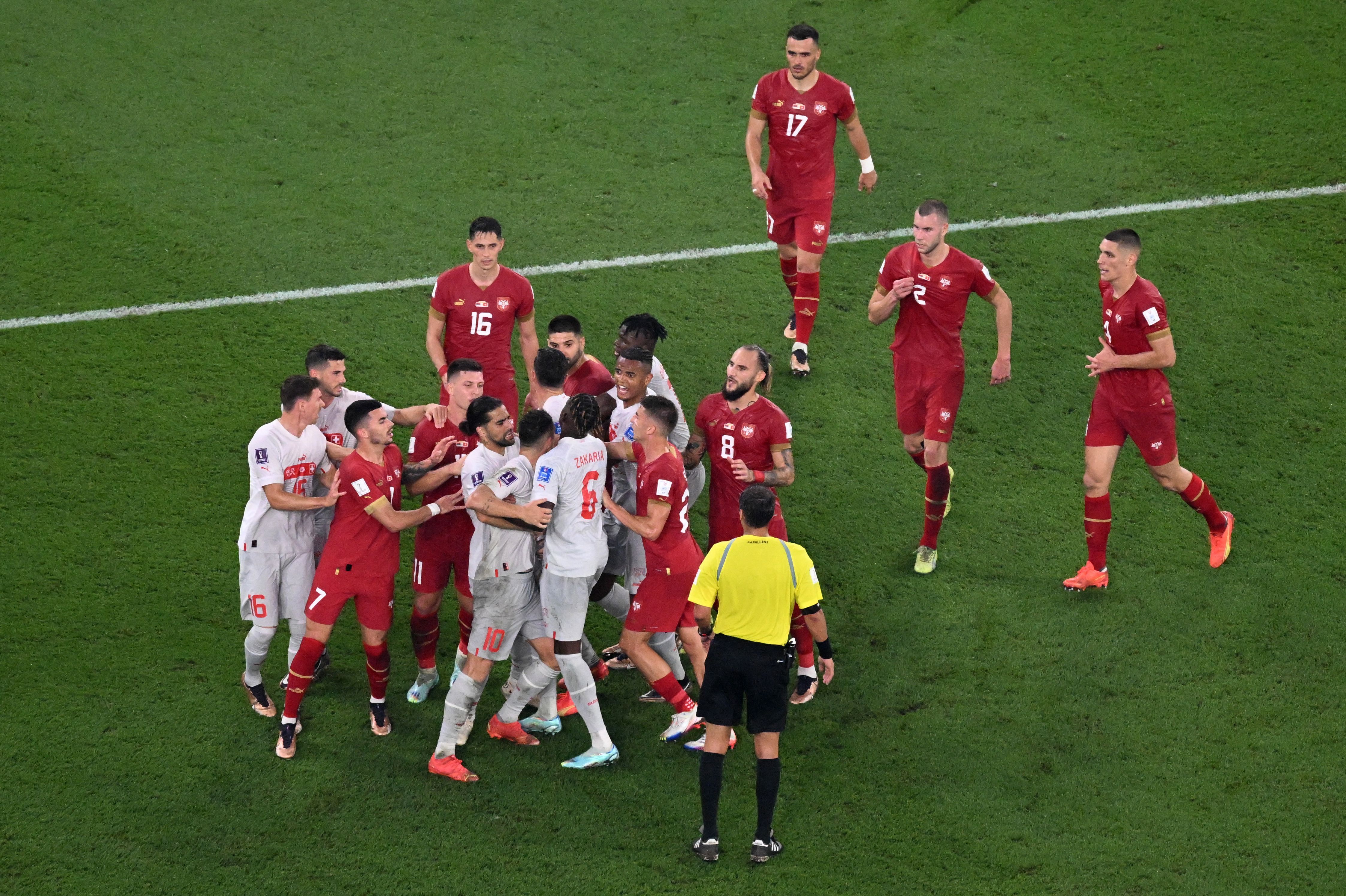 Serbia Switzerland World Cup 2022