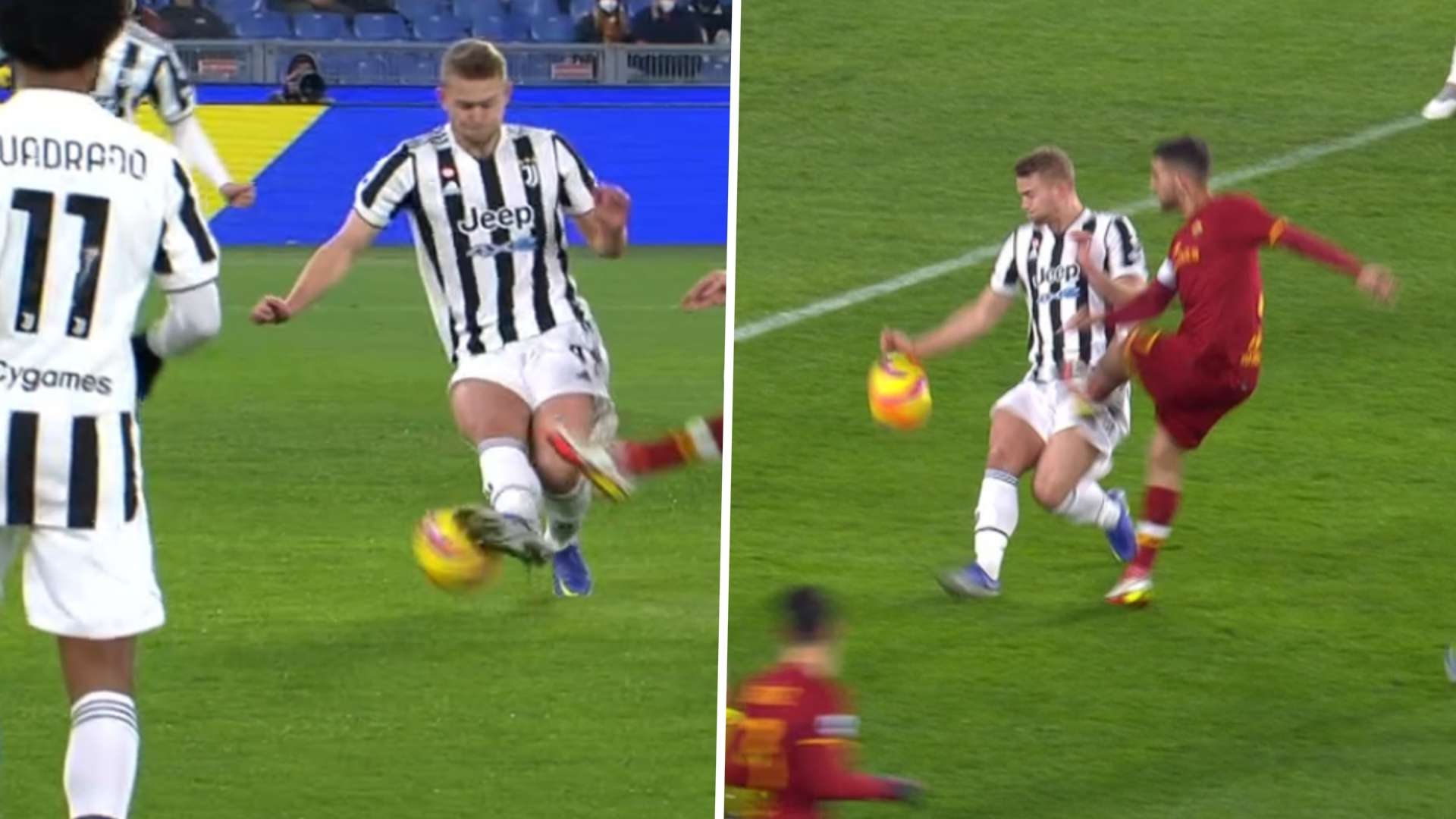Roma Juve moviola