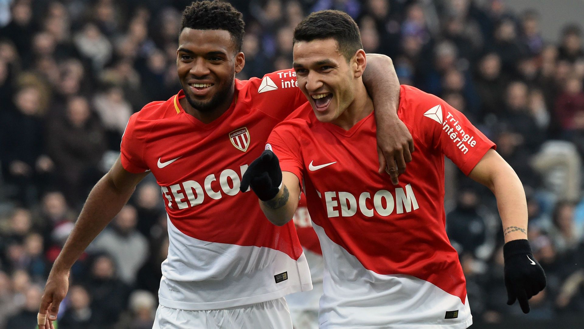 Rony Lopes Thomas Lemar Toulouse Monaco Ligue 1 24022018