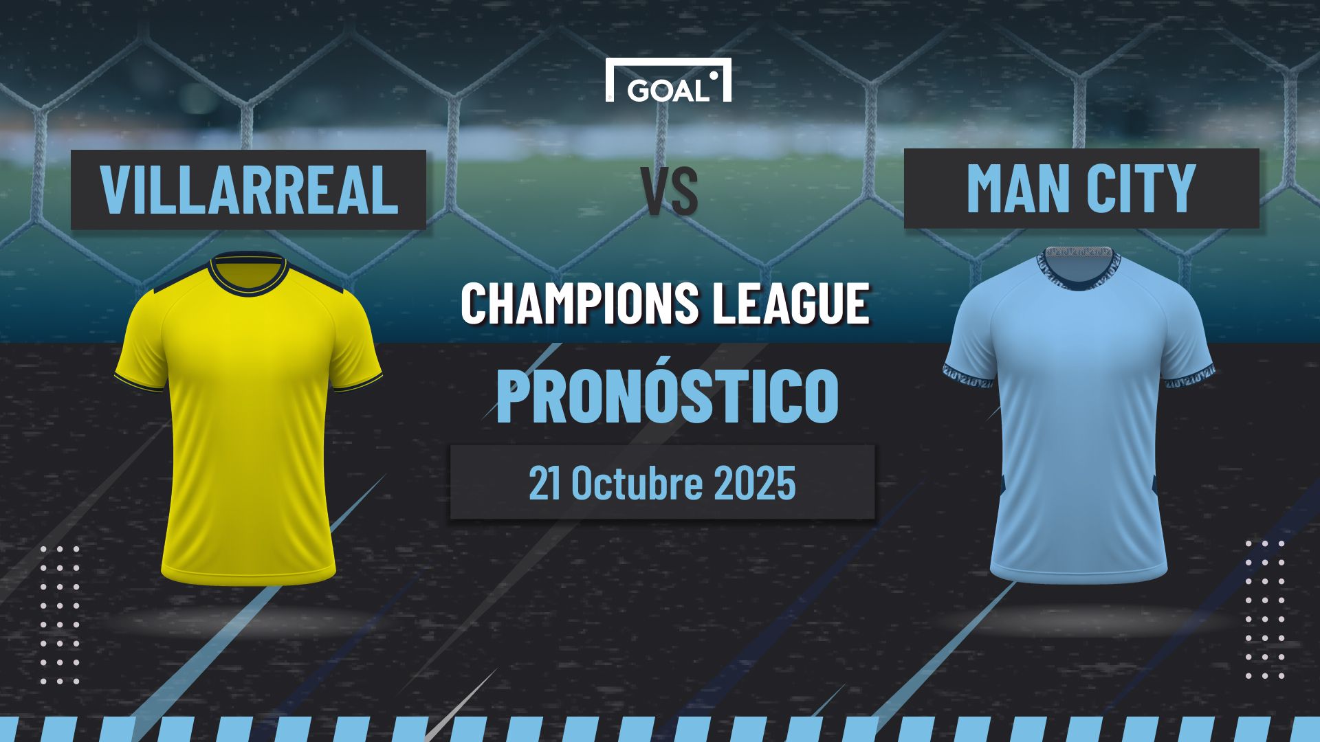 Villarreal vs Manchester City Pronóstico y Apuestas Champions League | 21/10/25